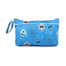 Load image into Gallery viewer, Waterproof reusable wet bag printed pocket diaper bag PUL travel dry wet