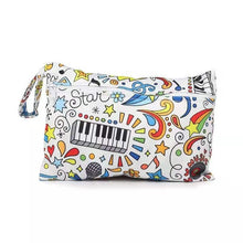 Load image into Gallery viewer, Waterproof reusable wet bag printed pocket diaper bag PUL travel dry wet