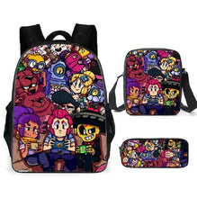 Load image into Gallery viewer, Leon Spike Shell Game School Bag for Teenager Boys Girls Kids