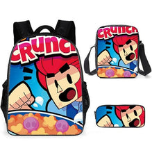 Load image into Gallery viewer, Leon Spike Shell Game School Bag for Teenager Boys Girls Kids