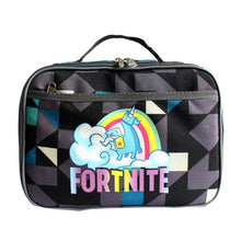 Load image into Gallery viewer, Student Lunch Bag Insulated Thermal Waterproof Food Storage Bags Fortnite