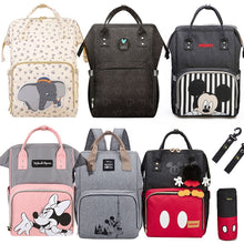 Load image into Gallery viewer, Disney Minnie Mummy Maternity Nappy Bag Large Capacity Baby