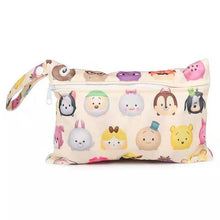 Load image into Gallery viewer, Waterproof reusable wet bag printed pocket diaper bag PUL travel dry wet
