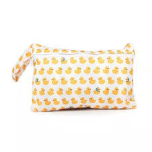 Load image into Gallery viewer, Waterproof reusable wet bag printed pocket diaper bag PUL travel dry wet
