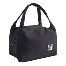 Load image into Gallery viewer, Newest Lunch Bag Insulated Cold Canvas Stripe Picnic Carry Case Thermal
