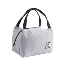 Load image into Gallery viewer, Newest Lunch Bag Insulated Cold Canvas Stripe Picnic Carry Case Thermal
