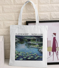 Load image into Gallery viewer, Van Gogh Shopping Bag Graphic Tote Harajuku Shopper Bag Women
