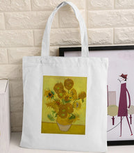 Load image into Gallery viewer, Van Gogh Shopping Bag Graphic Tote Harajuku Shopper Bag Women
