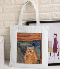 Load image into Gallery viewer, Van Gogh Shopping Bag Graphic Tote Harajuku Shopper Bag Women
