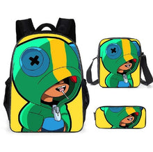 Load image into Gallery viewer, Leon Spike Shell Game School Bag for Teenager Boys Girls Kids
