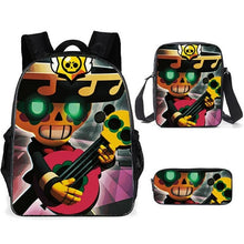 Load image into Gallery viewer, Leon Spike Shell Game School Bag for Teenager Boys Girls Kids
