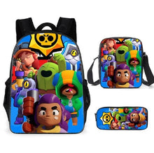 Load image into Gallery viewer, Leon Spike Shell Game School Bag for Teenager Boys Girls Kids
