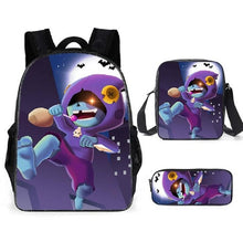 Load image into Gallery viewer, Leon Spike Shell Game School Bag for Teenager Boys Girls Kids
