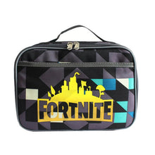 Load image into Gallery viewer, Student Lunch Bag Insulated Thermal Waterproof Food Storage Bags Fortnite
