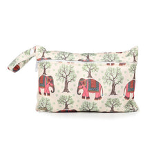 Load image into Gallery viewer, Waterproof reusable wet bag printed pocket diaper bag PUL travel dry wet
