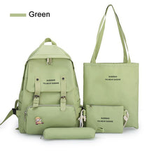 Load image into Gallery viewer, 5 Piece Set High School backpack Bags for Teenage Girls 2020

