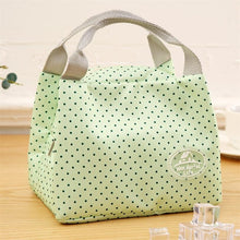 Load image into Gallery viewer, Newest Lunch Bag Insulated Cold Canvas Stripe Picnic Carry Case Thermal
