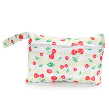 Load image into Gallery viewer, Waterproof reusable wet bag printed pocket diaper bag PUL travel dry wet
