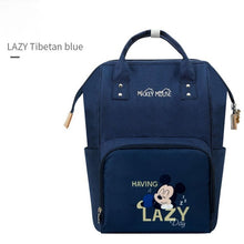 Load image into Gallery viewer, Disney Minnie Mummy Maternity Nappy Bag Large Capacity Baby
